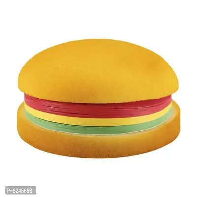 Imported Cheese Burger shaped Notepad with Sticky Notes