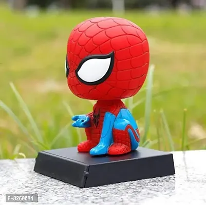 Marvel Avengers Amazing Spiderman Phone Holder Car Decoration Bobblehead Action Figure-thumb4