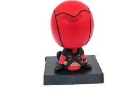 Deadpool Marvel Phone Holder Car Decoration Bobblehead Action Figure-thumb1