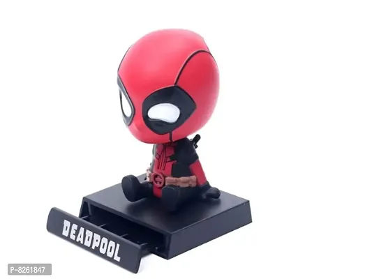Deadpool Marvel Phone Holder Car Decoration Bobblehead Action Figure-thumb4