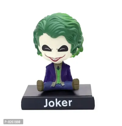 Joker Laughing Phone Holder Car Decoration Bobblehead Action Figure
