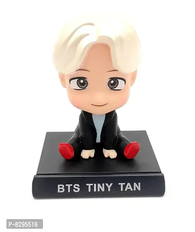 BTS Bangtan Boys Jin Phone Holder Car Decoration Bobblehead Action Figure-thumb0