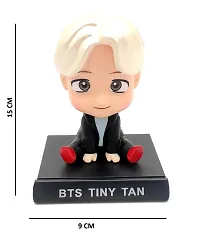 BTS Bangtan Boys Jin Phone Holder Car Decoration Bobblehead Action Figure-thumb2