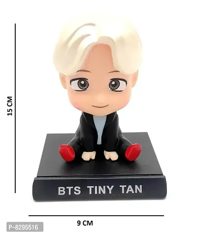 BTS Bangtan Boys Jin Phone Holder Car Decoration Bobblehead Action Figure-thumb3