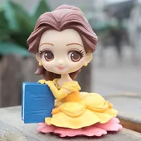 Belle with Book Action Figure Limited Edition for Car Dashboard, Decoration, Cake, Office Desk &amp; Study Table-thumb2