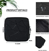 Sanitary Napkin Organizer Diamond Print Portable Pouch Travel Pad Storage Bag for Women-thumb3