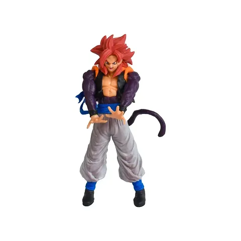 Dragonball Anime Goku Super Saiyan 4 Large Action Figure Limited Edition Figure Toy Statue Merchandise for Anime Lovers (18 cm)