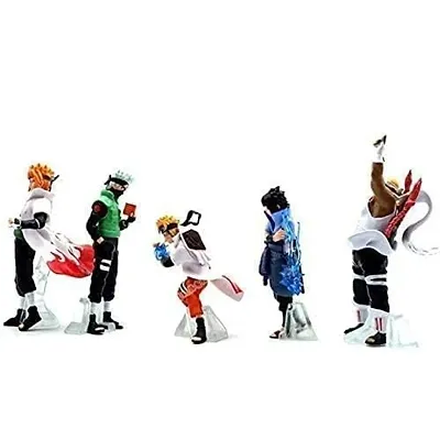 Naruto Shippuden Action Figure Toy Modelo, Kakashi, Sasuke