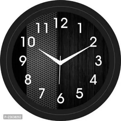 SREP Analog 28 cm X 28 cm Wall Clocknbsp;nbsp;(With Glass, Standard)