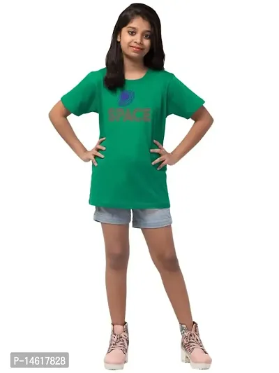 ALPHABET26 T-Shirt for Girl Women Half Sleeve s Space New 10053