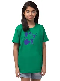 ALPHABET26 T-Shirt for Girl Women Half Sleeve s 5 Superhero New 9919-thumb1