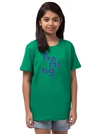 ALPHABET26 T-Shirt for Girl Women Half Sleeve s Gaming New 9986-thumb1