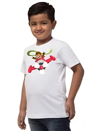 ALPHABET26 T-Shirt for Boys Half Sleeve Modern Aeroplane4466-thumb2