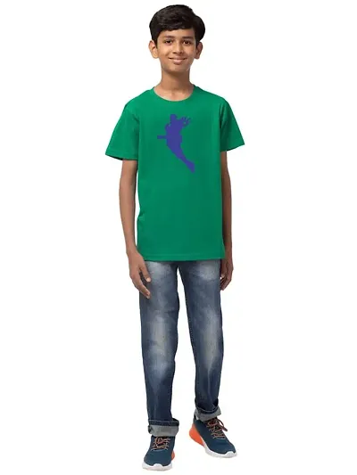 ALPHABET26 T-Shirt for Boys Half Sleeve Superhero_New4446