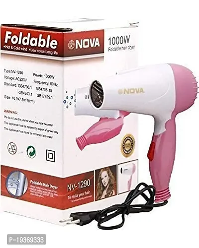 Nova 1000 watts Best Hair Dryer For Women/Men Hair Dryer  (1000 W, multicolor)