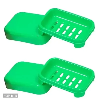 Plastic Soap Dispencer-Green-Green-Pack Of 2-thumb0