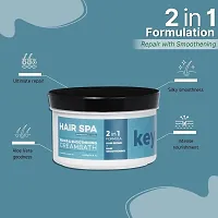 Keywest Professional Hair Spa Cream for Women | Hair Repair + Hair Smoothening Creambath with Aloe Vera Goodness (500gm)-thumb1