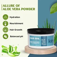 Keywest Professional Hair Spa Cream for Women | Hair Repair + Hair Smoothening Creambath with Aloe Vera Goodness (500gm)-thumb2