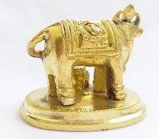 Kartique Holy Kamdhenu Cow and Calf Sculpture- Home Decor/Idols  Figurines/Desk Decor/Table Decor/Showpiece/Gift-thumb1