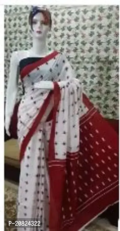 Fancy Cotton Saree with Blouse Piece for Women