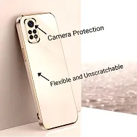 Thuban Soft Silicone Back Cover and Golden Frame for Redmi Note 11 pro 5G-thumb1