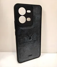 Thuban Back Cover for VIVO V25| Flexible Pu Leather | Full Camera Protection | Raised Edges | Super Soft-Touch | Bumper Case for VIVO V25-thumb1