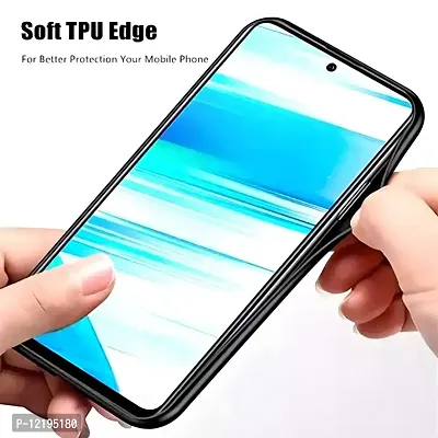 Thuban Glass Back case with Bumper Cover for redmi Note 11t 5G-thumb3