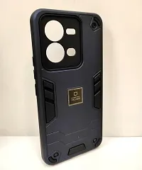 Thuban Back Cover for VIVO V25| Armor | Full Camera Protection | Raised Edges | Hard Case | Bumper Case for VIVO V25-thumb1