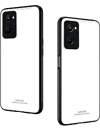 Thuban Glass Back case with Glossy Finish Bumper Cover for Realme 9i-thumb2