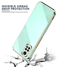 Thuban Soft Silicone Back Cover and Golden Frame for Redmi Note 11 pro 5G-thumb2