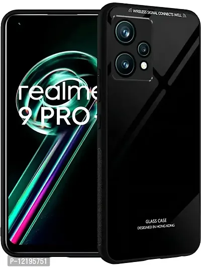 Thuban Glass Back case with Bumper Cover for Realme 9 pro Plus 5G