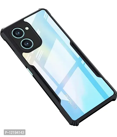 Thuban Realme 10 Case Back Cover Shockproof Bumper Crystal Clear I 360 Degree Protection TPU+PC I Camera Protection I Acrylic Transparent Eagle Cover