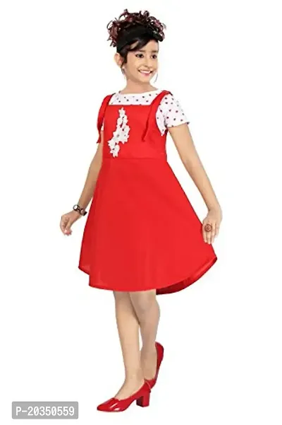 RAVEN CREATION Western Frock Red White-thumb3