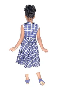 RAVEN CREATION Girls' Midi Dress (Midi_16 5-6 yr_Navy Blue_5-6 Years)-thumb1