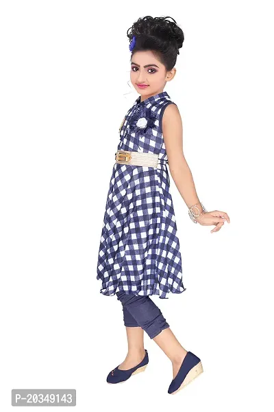 RAVEN CREATION Girls' Midi Dress-thumb3