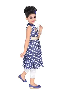 RAVEN CREATION Girls' Midi Dress (Midi_16 5-6 yr_Navy Blue_5-6 Years)-thumb2