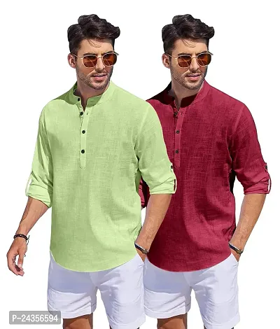 Classic Cotton Kurtas  Kurta Sets Combo For Men