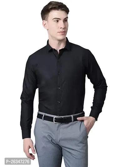 Classic Cotton Long Sleeves Casual Shirts for Men-thumb0