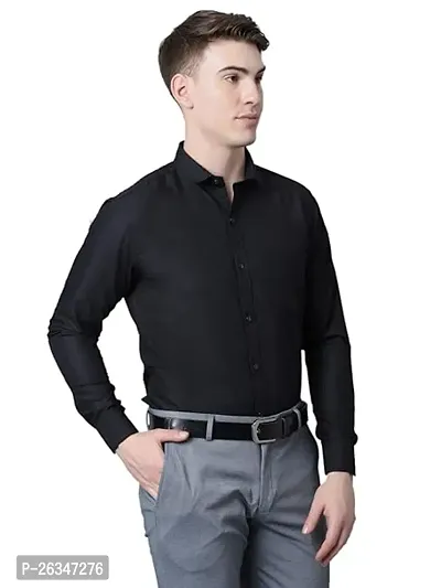 Classic Cotton Long Sleeves Casual Shirts for Men-thumb2