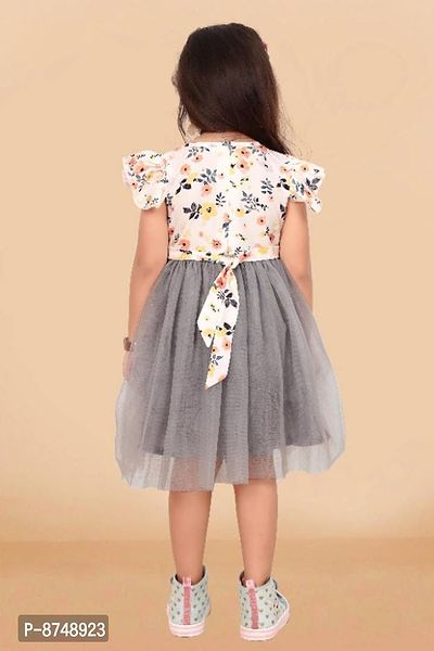 Fancy Cotton Blend Frock for Baby Girl-thumb4