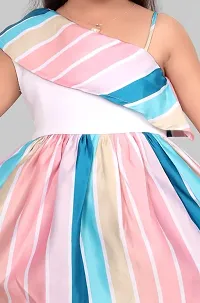 Fancy Satin Frock for Baby Girl-thumb2