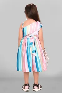 Fancy Satin Frock for Baby Girl-thumb3