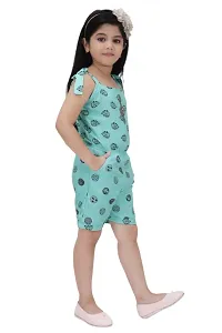 Girlrsquo;s Fancy Noodle Strap Jumpsuit For Party, Festive  Ethnic Wear.-thumb1