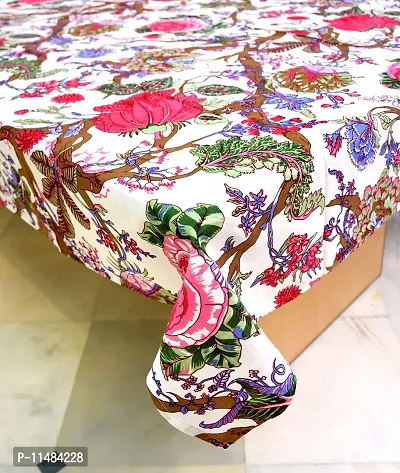 Miyanbazaz textiles Cotton Table Cloth/Dining Table Cover- Multi