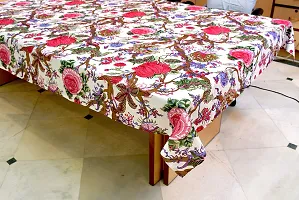 Miyanbazaz textiles Cotton Table Cloth/Dining Table Cover- Multi-thumb3