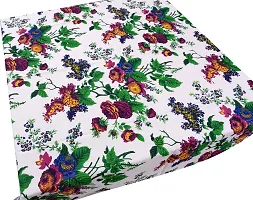 Miyanbazaz Textiles Cotton Square Floral Dining/Tea/Coffee Table Cover for Home (Multicolor, 60X60 Inch)-thumb4