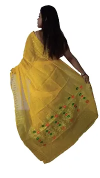 Beautiful Cotton Silk Jamdani Saree without Blouse piece-thumb3