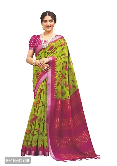 Banarasi Cotton Saree-thumb0