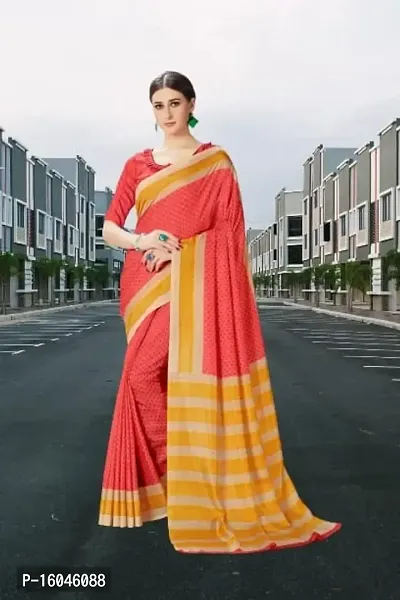 kesraiyas crape Sarees-thumb0