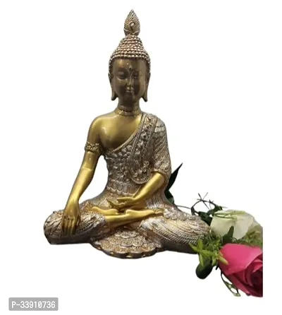 Meditating Buddha Showpiece Idol Statue Figurine Murti